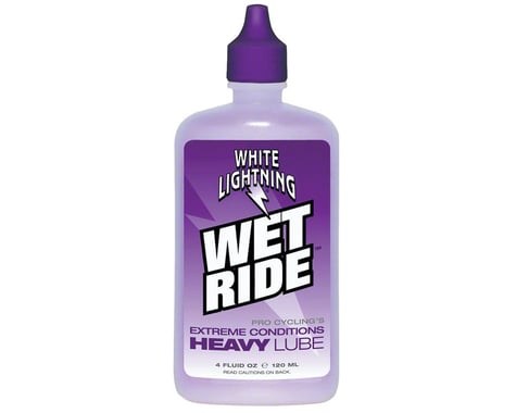 White Lightning Wet Ride Chain Lube (Bottle) (4oz)