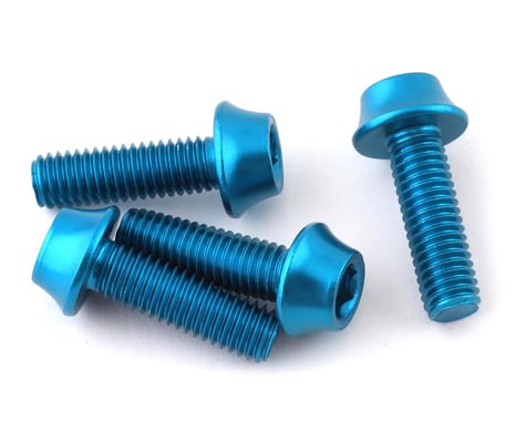 Wolf Tooth Components Aluminum Bottle Cage Bolts (Teal) (4-Pack)