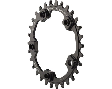 Wolf Tooth Components Chainring (Black) (5-Bolt) (Drop-Stop A) (Single) (30T)