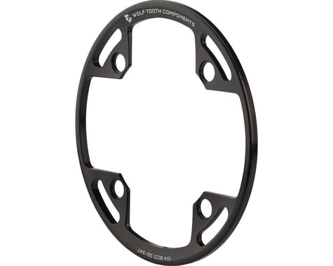 Wolf Tooth Components Chainring Bash Guard (Black) (104mm BCD) (32-34T)