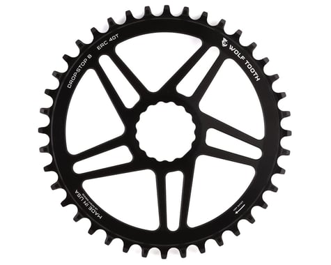 Wolf Tooth Components Cinch Direct Mount CX/Road Chainring (Black) (Drop-Stop B) (Single) (40T)