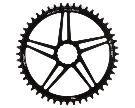 Wolf Tooth Components Cinch Direct Mount CX/Road Chainring (Black) (Drop-Stop B) (Single) (48T)