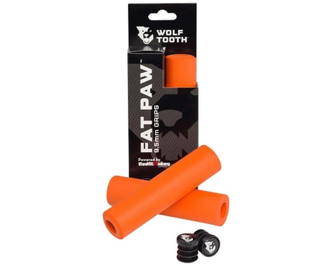 Wolf Tooth Components Fat Paw Grips (Orange)