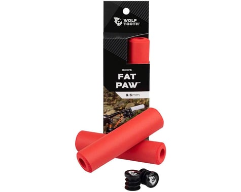 Wolf Tooth Components Fat Paw Grips (Red)