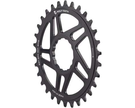 Wolf Tooth Components Race Face Cinch Direct Mount Chainring (Black) (Drop-Stop ST) (Single) (3mm Offset/Boost) (30T)