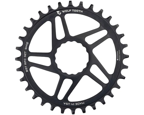 Wolf Tooth Components Race Face Cinch Direct Mount Chainring (Black) (Drop-Stop ST) (Single) (3mm Offset/Boost) (32T)