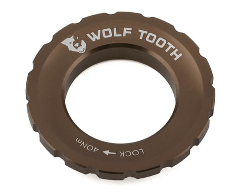 Wolf Tooth Components Centerlock Rotor Lockring (Espresso)