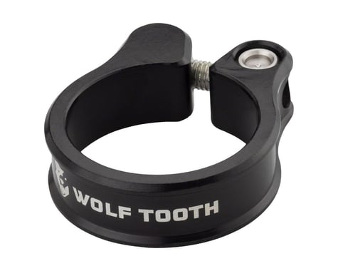 Wolf Tooth Components Anodized Seatpost Clamp (Black) (29.8mm)