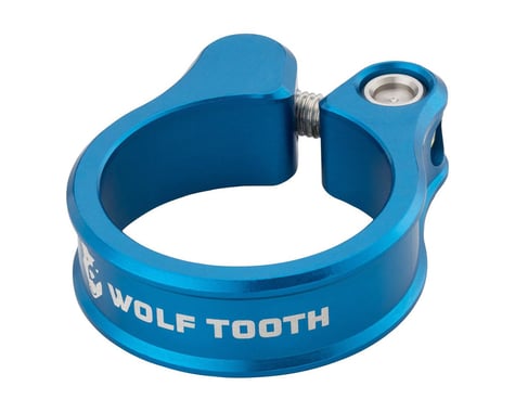 Wolf Tooth Components Anodized Seatpost Clamp (Blue) (29.8mm)