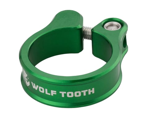Wolf Tooth Components Anodized Seatpost Clamp (Green) (29.8mm)