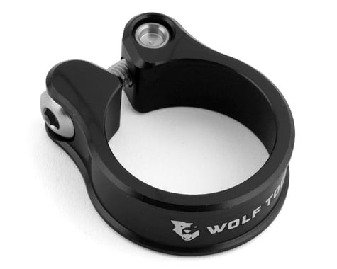 Wolf Tooth Components Anodized Seatpost Clamp (Black) (31.8mm)