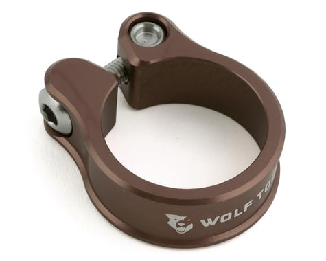 Wolf Tooth Components Anodized Seatpost Clamp (Espresso) (31.8mm)