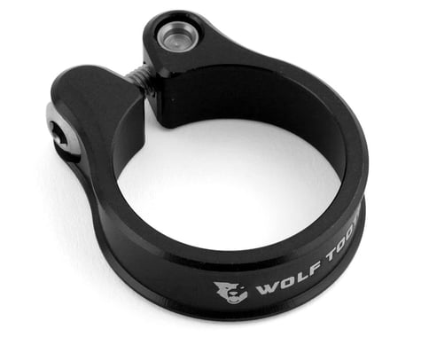 Wolf Tooth Components Anodized Seatpost Clamp (Black) (36.4mm)