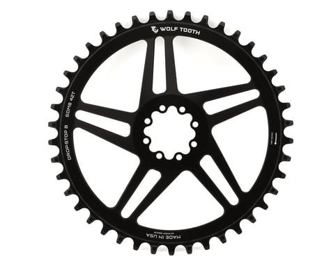 Wolf Tooth Components SRAM 8-Bolt Direct Mount Chainring (Black) (Drop-Stop B) (Single) (6mm Offset) (42T)