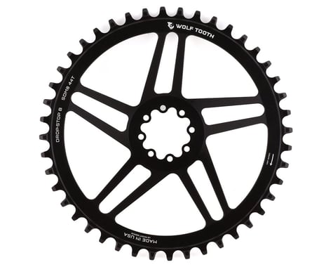 Wolf Tooth Components SRAM 8-Bolt Direct Mount Chainring (Black) (Drop-Stop B) (Single) (6mm Offset) (44T)