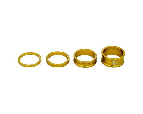 Wolf Tooth Components 1 1/8" Headset Spacer Kit (Gold) (3, 5, 10, 15mm)