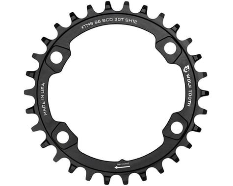 Wolf Tooth Components Shimano Chainring (Black) (XT 8000/SLX M7000) (Drop-Stop ST) (Single) (32T)