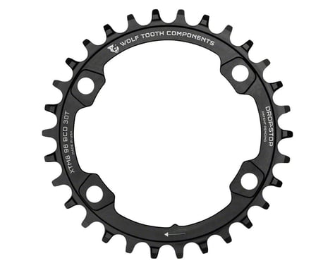 Wolf Tooth Components Shimano Chainring (Black) (XT 8000/SLX M7000) (Drop-Stop A) (Single) (36T)