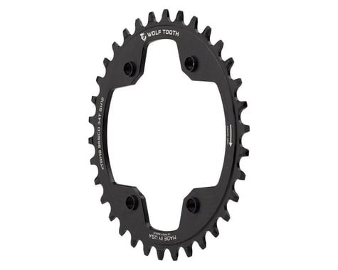 Wolf Tooth Components Shimano Chainring (Black) (XTR M9000/M9020) (Drop-Stop ST) (Single) (34T)