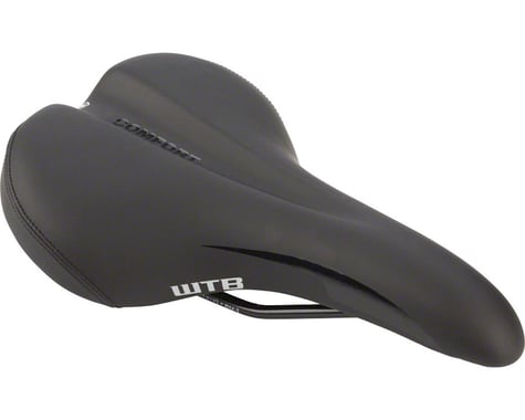 WTB Comfort Sport Saddle (Steel Rails) (Black)
