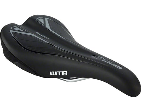 WTB Pure ProGel Saddle (Steel Rails) (Black)
