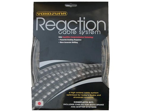 Yokozuna Reaction cable/casing kit, der/brake, rd/mtn - Sh/SR/C
