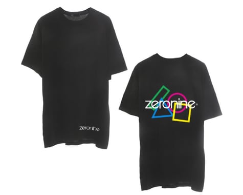Zeronine Geo Cluster Logo T-Shirt (Black) (M)