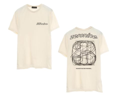 Zeronine Numbers Soft T-Shirt (Vintage White) (L)