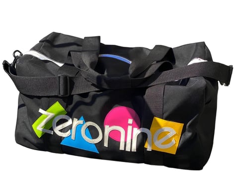 Zeronine Large Geo Gear Bag (Black) (54L)
