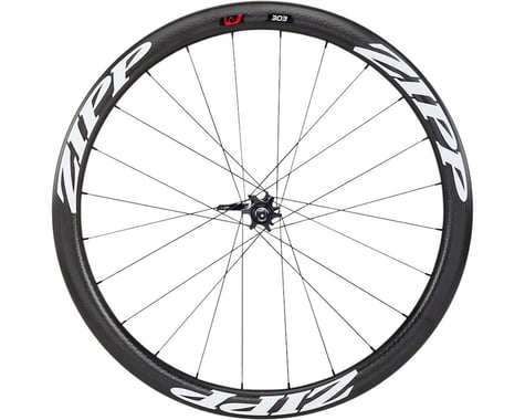 Zipp 303 Tubular Front Wheel (White Decal) (700c) (6-Bolt Disc)