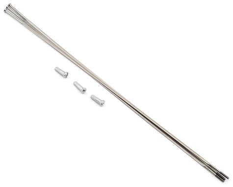Zipp Straight Pull Spokes & Nipples (Silver) (CXRay) (3-Pack) (270mm)