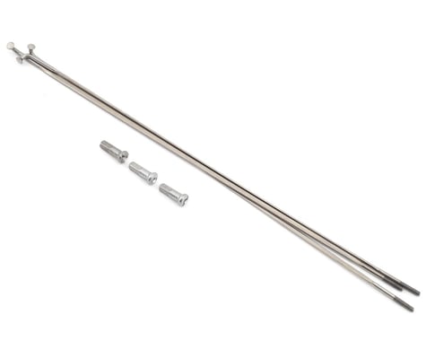 Zipp J-Bend Spokes & Nipples (Silver) (CX-Ray) (3-Pack) (212mm)