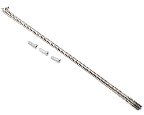 Zipp J-Bend Spokes & Nipples (Silver) (CX-Ray) (3-Pack) (232mm)