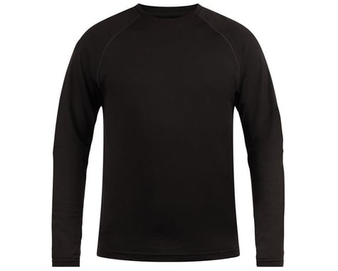 ZOIC Strata Lightweight Merino Long Sleeve Jersey (Black) (L)