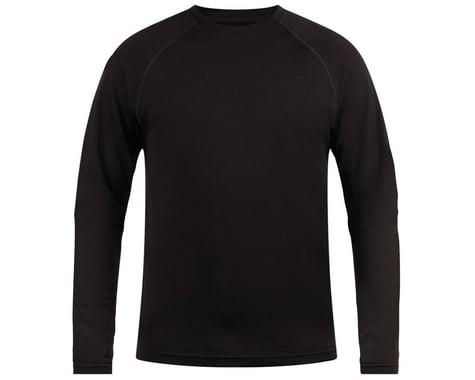 ZOIC Strata Lightweight Merino Long Sleeve Jersey (Black) (M)
