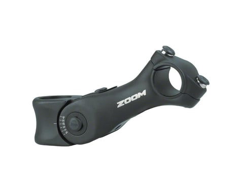 Zoom TDS-80 Adjustable Stem (Black) (25.4mm) (105mm) (Adjustable)