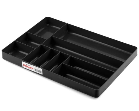 Ernst Manufacturing 10 Compartment Organizer Tray (Black) (11x16")