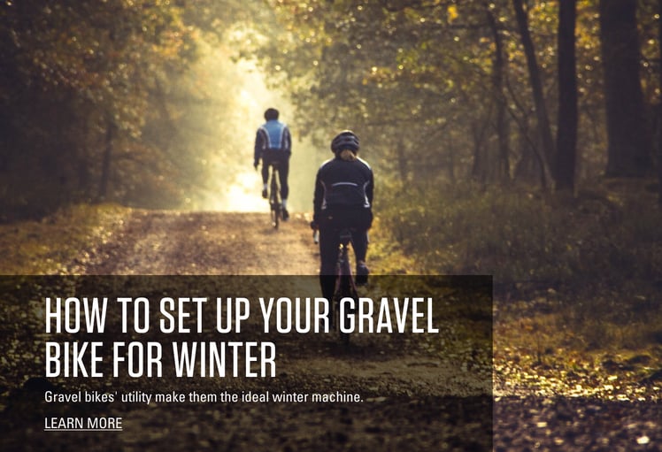 Setup your gravel bike for winter - Learn More