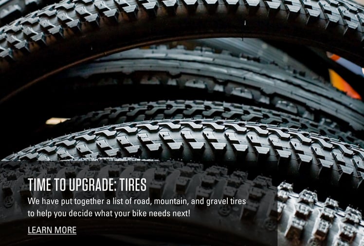 We have put together a list of road, mountain, and gravel tires to help you decide what your bike needs next!