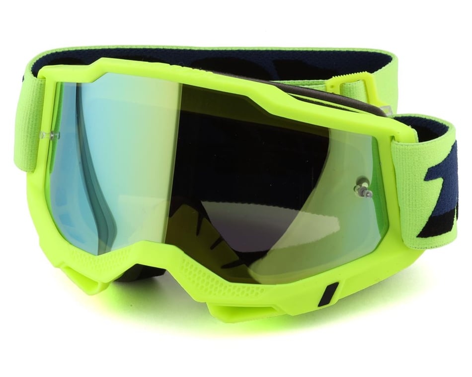 100% Accuri 2 Goggles (Fluo Yellow) (Mirror Gold Lens)