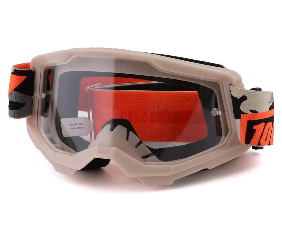 STRATA 2 Goggle Red Clear Lens