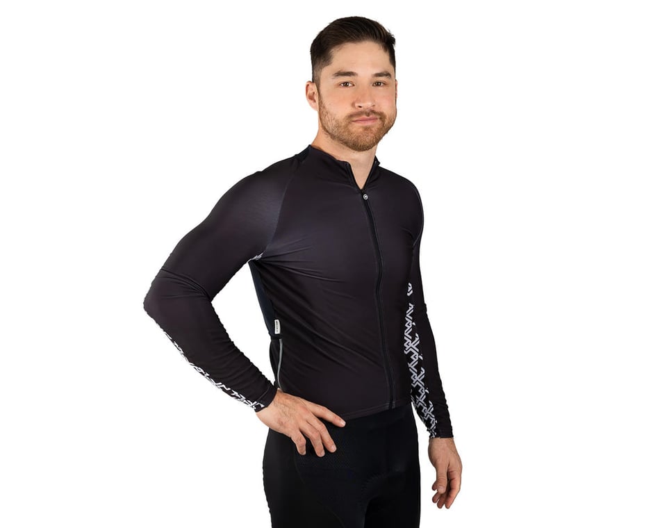 Assos MILLE GT Spring/Fall Long Sleeve Jersey (Black Series) (M)