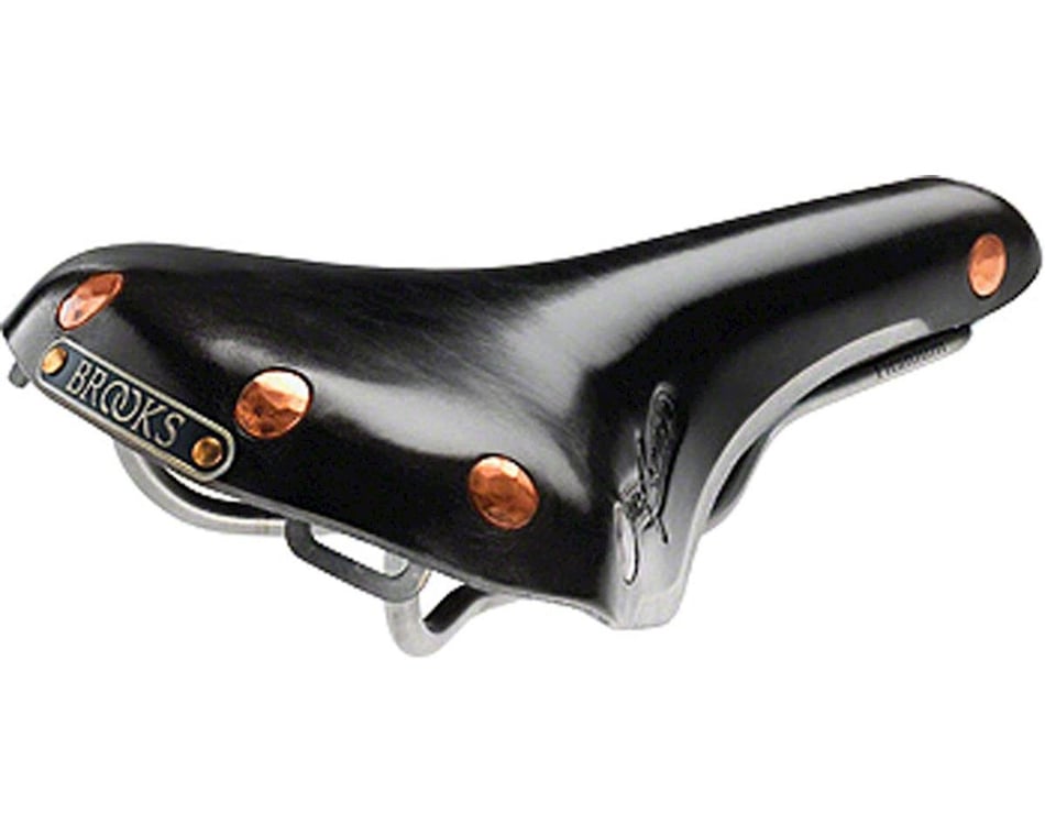 Brooks Swift Saddle (Black) (Chrome Steel Rails) (150mm