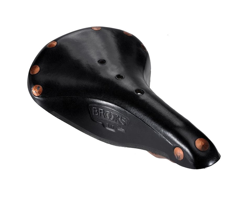 wonder klein Gevaar Brooks B17 Special Leather Saddle (Black) (Copper Steel Rails) (175mm) -  Performance Bicycle