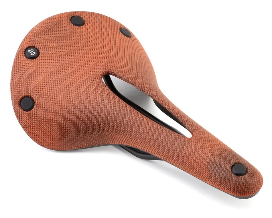 Brooks C17 Carved Saddle (Orange) (Steel Rails) (164mm) - Performance  Bicycle