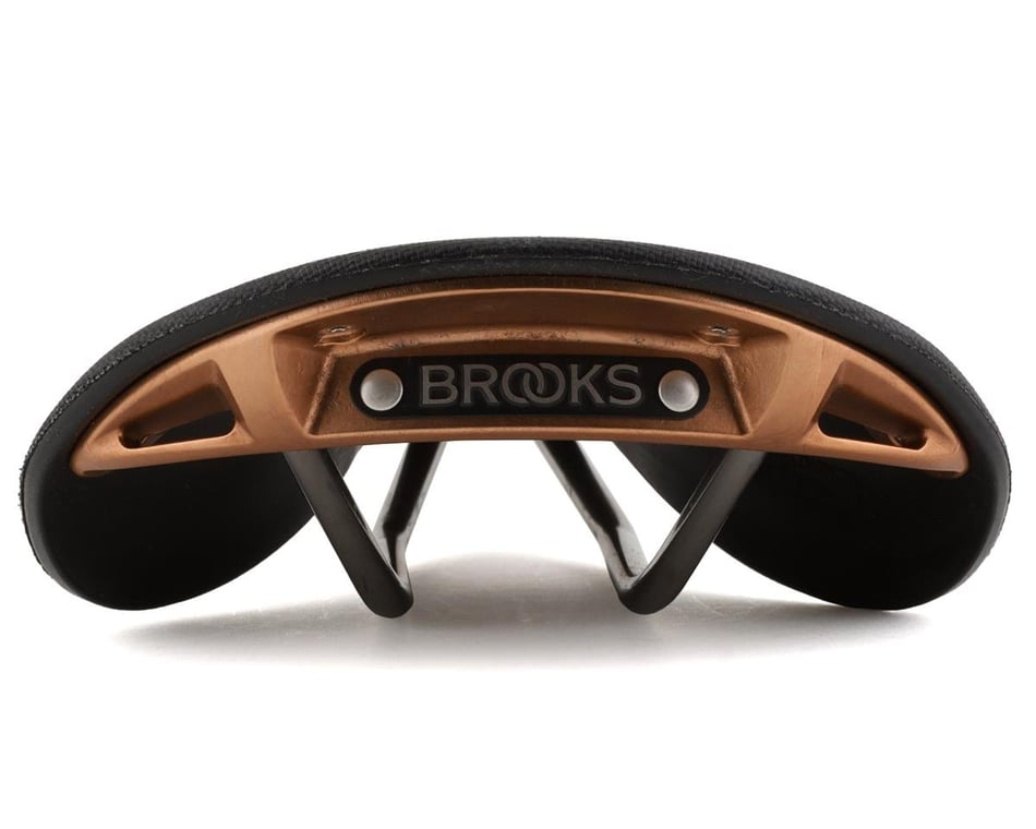 Brooks C17 Special Cambium Saddle (Black/Copper) (Steel Rails)