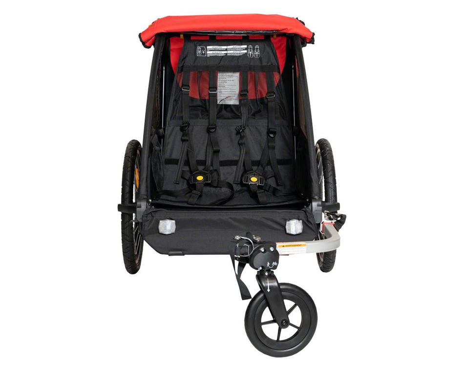 Burley Honey Bee Bike Trailer Stroller Red Performance Bicycle