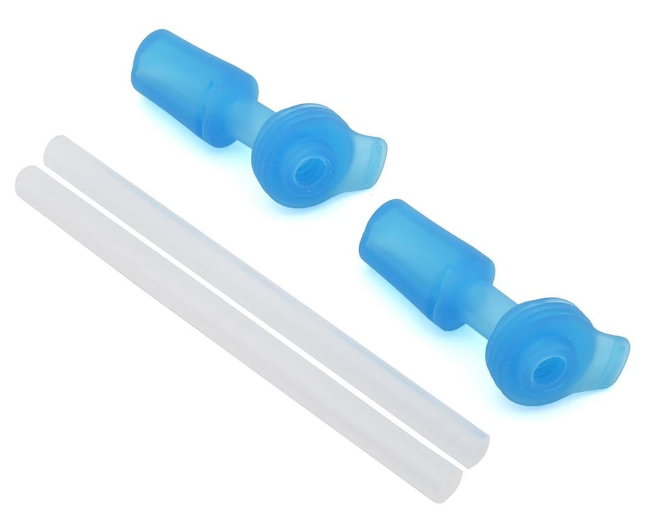 CamelBak Kids Bottle Accessory 2 Bite Valves/2 Straws (Blue)