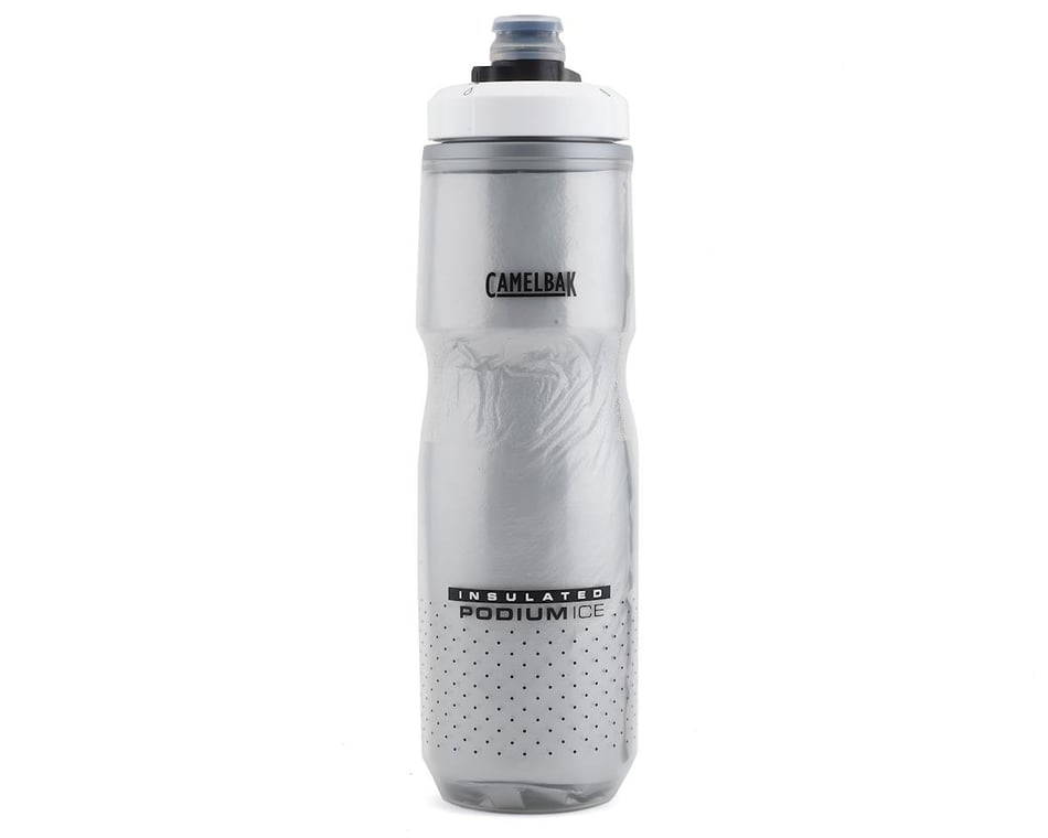 Camelbak Podium Ice Insulated Water Bottle (Grey/Black) (21oz) - Bicycle