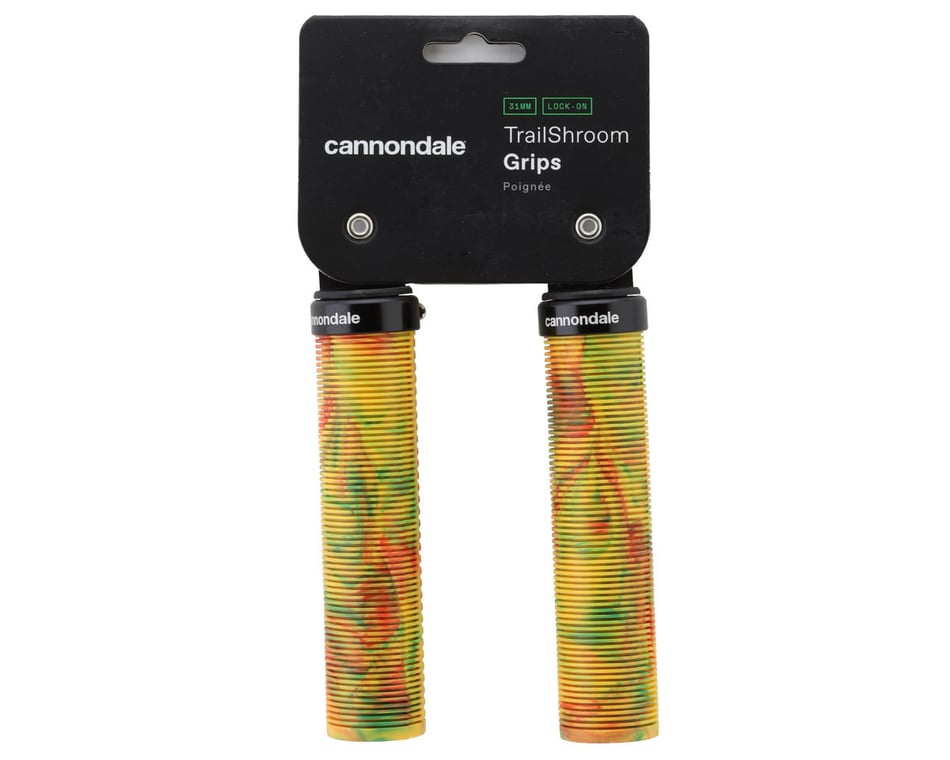 Cannondale TrailShroom Locking Grips (Rasta Swirl)